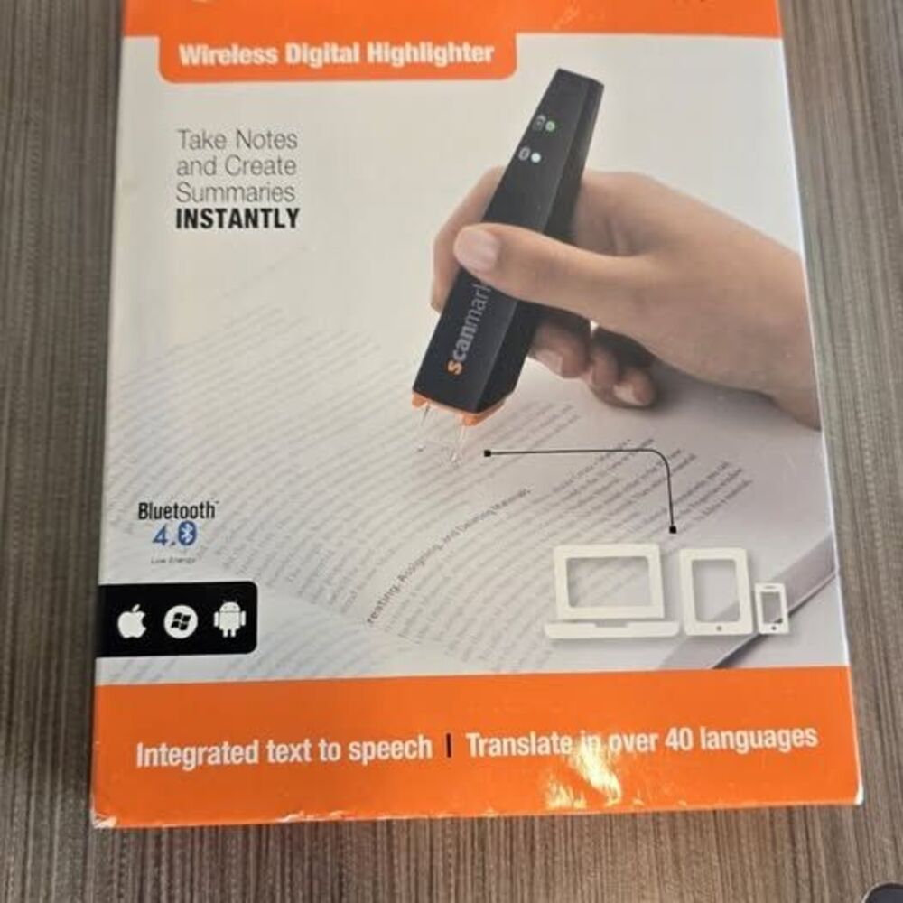 Scanmarker Air Pen Scanner, Reading Pen, Digital Highlighter Scanning Pen